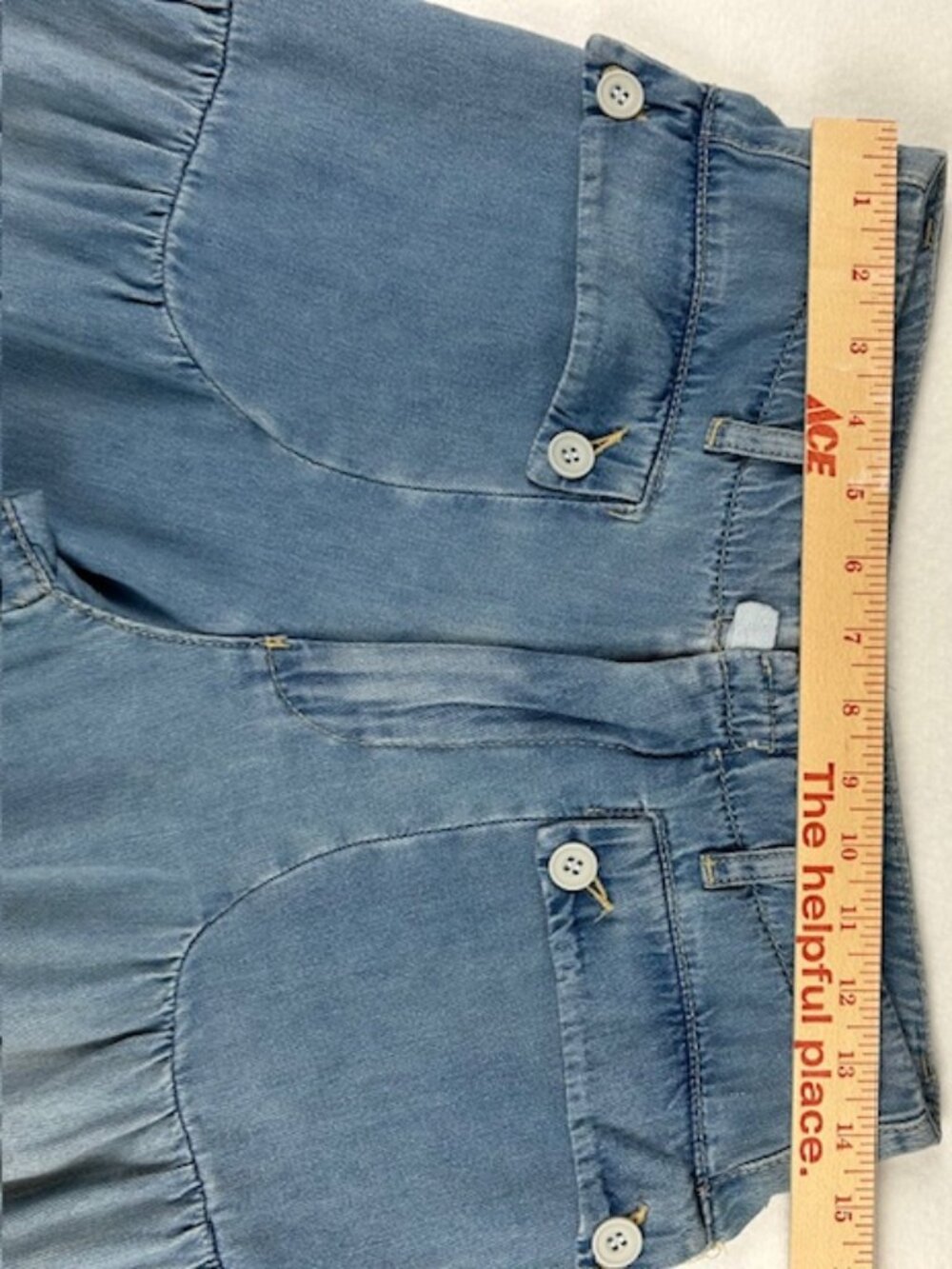 Free People We the Free | Lotus Balloon Jeans Womens light wash Bijou Blue sz 28 - Picture 8 of 14